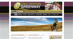 Desktop Screenshot of greenway.ie