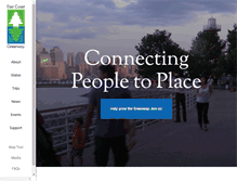 Tablet Screenshot of greenway.org