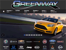 Tablet Screenshot of greenway.com